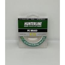 Hunterline Pe Braid X12 Beyaz Örgü 0,12 MM İp Misina - 150 M