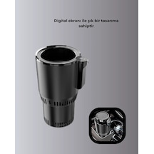 Akıllı Araç Bardaklığı Isıtma Soğutma Özellikli 60 C Kapasite Çok Renkli