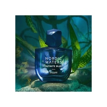 Nordic Waters Infinite Blue Derin Deniz Akoru Paçuli Ve Biberiye Notalı Erkek Parfümü Edp Çiçeksi