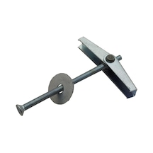 Paraşüt Dubel Metal Civatalı 8cm Katlanır Kanatlı Dubel Alçıpan 10 Genelgenel