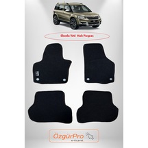 Rizline Skoda Yeti Klipsli Halı Paspas Araca Özel
