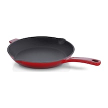 Korkmaz Casta Yuvarlak Grill Döküm Tava Kırmızı 20 cm