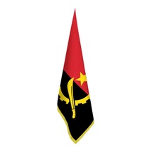 Angola Bayrağı -ofis -makam-toplantı Odaları - Saçaklı Makam Bayrağı 1