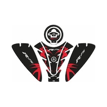 Yamaha R25 2019 Siyah-kırmızı Tank Pad Set