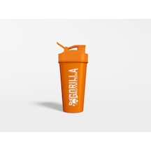 Gorilla Nutrition Shaker Turuncu Üzeri Beyaz Baskılı Turuncu