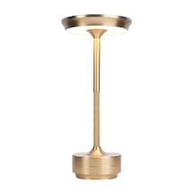 Cata Ct-8438 Toronto Gold Şarjlı Masa Lambası Aydınlatma Dokunmatik Dimmer 3 Farkli Renk Ayari Işık Lamba Ofis Çalışma