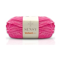 Velvet Slim El Örgü Ipi Battaniye Ipi Kazak Ipi Bebek Battaniye Ipi Kadife Ip Amigurumi Ip Pembe
