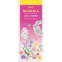 Mandala Ayraç - Çiçekler