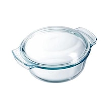 Pyrex Yuvarlak Fırın Kabı 4.9 Lt Şeffaf