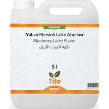 Premium Yaban Mersinli Latte Aroması 5 Litre