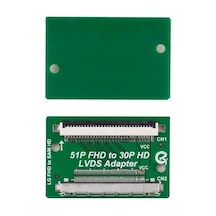 Lcd Panel Flexi Repair 51p Fhd To 30p Hd Lvds Lvds To Fpc Lg In Samsung Uyumlu Out Qk0806b