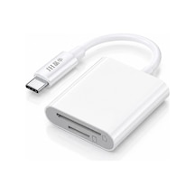 Type-c Sd Tf Microsd Kart Okuyucu, Otg Destekli Hafıza Kart Adaptörü, Telefon Tablet Bilgisayar Kamera Uyumlu, Fotoğraf Video Belge Aktarımı, Kompakt Tak Çalıştır D507