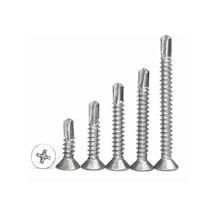 3,9x13 Mm Galvanizli Matkap Uçlu Yhb Saç Vidası 100 Adet