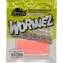 Fubelo Wormiez 5.2cm 18 Adet Lrf Silikonu Pink Glow