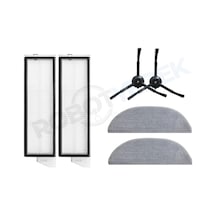Roborock S8 Maxv Ultra Uyumlu Yedek Hepa Filtre Yan Fırça Mop-6 P