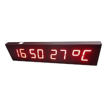 Dijital Saat, Derece Ve Tarih Kasa Ölçüsü: 10x40 Cm