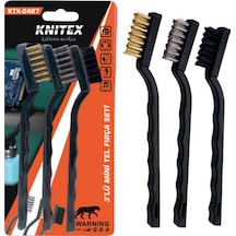 Knıtex Ktx-2487 3 Lü Mini Tel Fırça