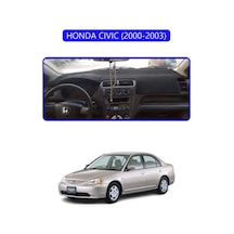 Honda Cıvıc 2000-2003torpido Koruma Halısı Mavi Kenar
