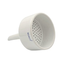 Borox Porselen Buhner Hunisi 90 MM Bühner Filtrasyon Huni