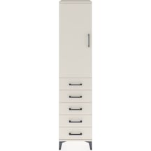 Hyperion Dolap 3 Raflı 5 Çekmeceli Tek Kapaklı 44x44x195 Aytaşı-aytaşı Aytası