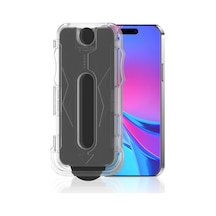 Zore İphone 12 Pro Uyumlu Kolay Uygulama Aparatlı 5d Magic Privacy Glass Hayalet