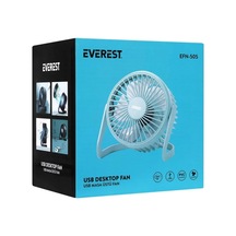 Efn-505 Masaüstü Turkuaz Usb Fan Diğer