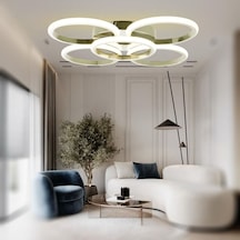 Tt304-4+1-fsr-beyazışık Tt Ayd. Fransızsarıkaplama 5 Li Led Avize Rosegold