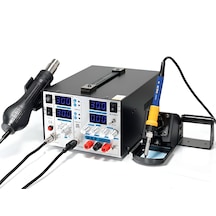 Yihua 853d+ 5a Dc Güç Kaynağı İle 30v 5a Sıcak Hava Lehimleme Yen