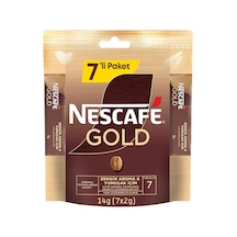 Nescafe Gold Kahve 7 2 G 8'li Avantaj Paketi - 8 Adet Tarı Çekirdek Kahve