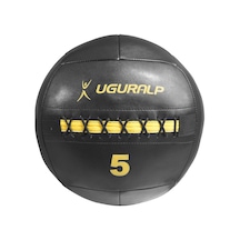 Uğuralp Deri Sağlık Topu 5Kg - Crossfit Model Medicine Ball