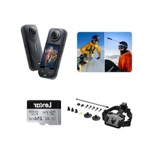 Yüksek Performanslı Aksiyon Kamerası - Kayak Kiti 256 Gb