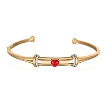 Çelik Kalpli Bileklik Gold 61070631