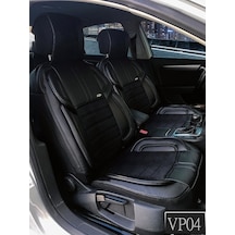 Ön Arka Vip Deri ve Kumaş Minder Seti Oto Koltuk Kılıfı 8 Renk - 311122496