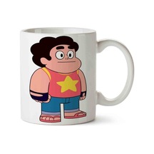 Chibi 2 Porselen Kupa Bardak Beyaz