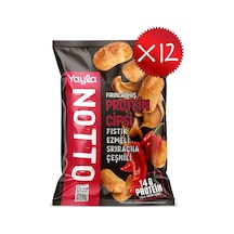 Yayla Notto Fıstık Ezmeli Ve Sriracha Çeşnili Protein Cipsi 50 G X12