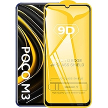 Ally Xiaomi Poco M3 9d Full Glue Tempered Cam Ekran Koruyucu- 5775 Mh-hs7491-9017