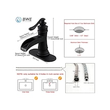 Aquafaucet Şelale Çıkışı, Tek Kollu Lavabo Musluğu, Lavabo Armatürü, Orb Yağı Ovulmuş Bronz, 9233