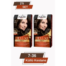 Palette Deluxe Yoğun Küllü Kestane 7 - 36 2 Adet