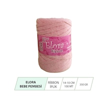 Elora Bebe Pembesi Ribbon Örgü Ipi