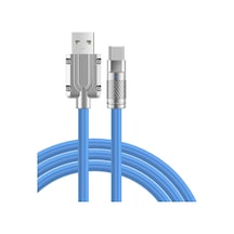 Bn57 Type-c Kablo 120w Süper Hızlı 6a Ultra Kalın Şarj Data Mavi