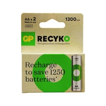 Gp Recyko 1300mah Aa Şarjlı Kalem Pil 2'li Paket