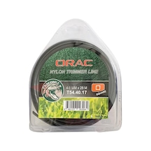 Orac Misina 4.0mm 28m Kare Crocodile Siyah