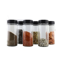 Kinghome 500 ML Kapaklı 6 Parça Cam Kavanoz Seti