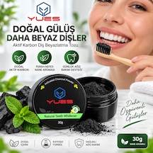 Yues Aktif Karbon Diş Beyazlatma Tozu Nane Aromalı 30 G