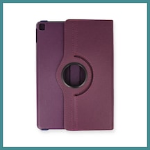 Trendexa İpad Pro 13 2024 Kılıf 360 Tablet Deri Kılıf - Mürdüm Mac