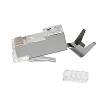 4229 Cat7 Rj45 İnternet Patch Kablo Ucu Konnektör Jak, 10'lu