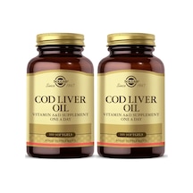 Solgar Cod Liver Oil 2 x 100 Kapsül