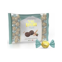 Val D’or Tahıl Patlaklı Fındıklı Krema Dolgulu Yuvarlak Çikolata 500 Gr. (1 Yeşil Poşet)