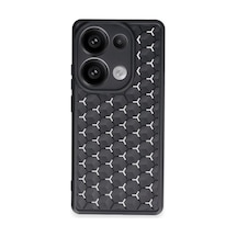 Xiaomi Redmi Note 13 Pro 5g Kılıf Petek Silikon Kapak - Siyah -