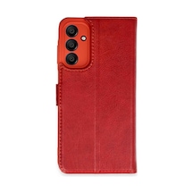 Samsung Galaxy Uyumlu A35 5g Kılıf Trend S Plus Kapaklı Kılıf - Kırmızı Bzsxx00 1